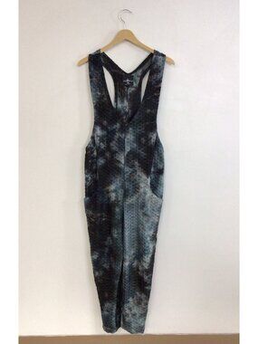Max Razy Overalls 90s Y2k Tie Dye Boho Womens Medium